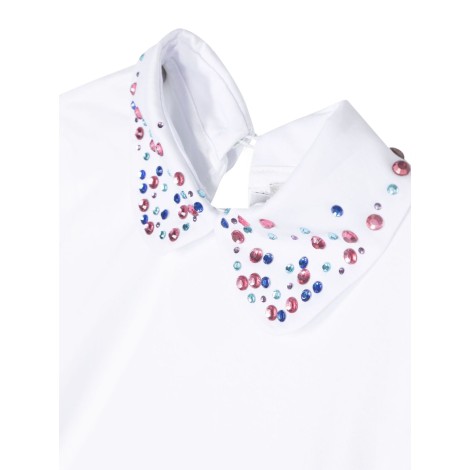 simonetta mc collar t-shirt