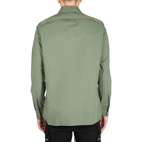 rick owens shirt with pockets