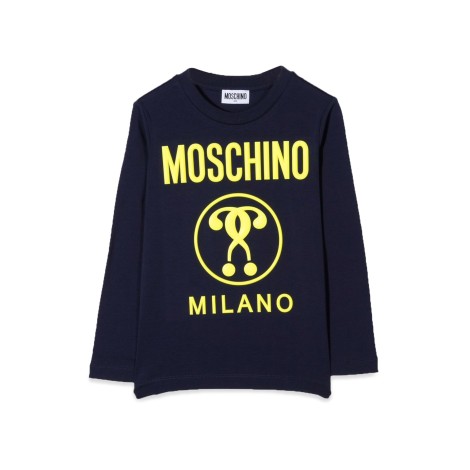 moschino t-shirt 'double question mark'