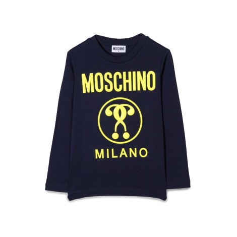 moschino t-shirt 'double question mark'