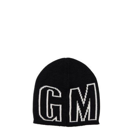 msgm beanie hat with logo