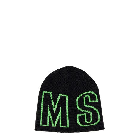 msgm beanie hat with logo