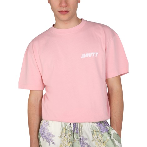 mouty logo print t-shirt