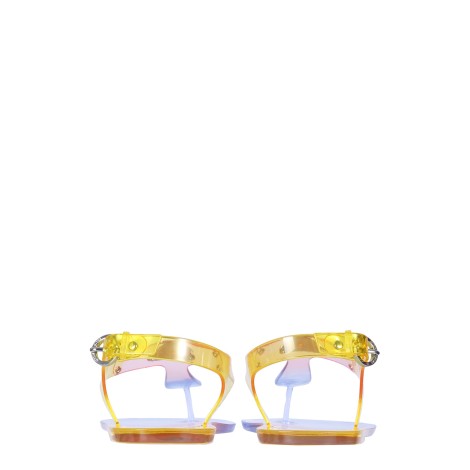 michael by michael kors shaded print sandals