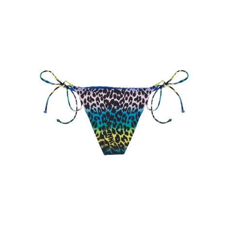 ganni animal bikini bottom