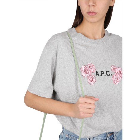 a.p.c. crewneck t-shirt