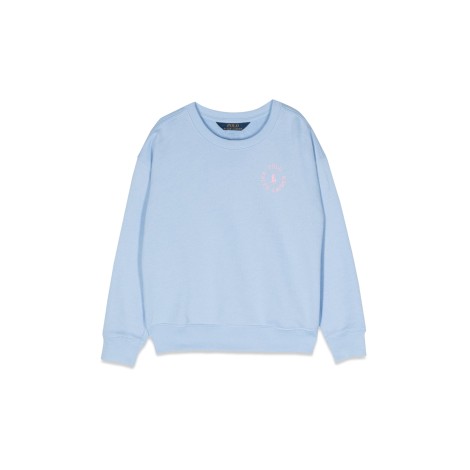 ralph lauren bubble crewneck sweatshirt