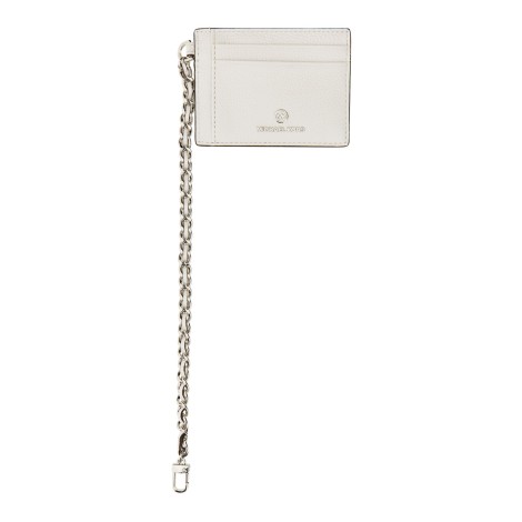 michael by michael kors small credit card holder with logo