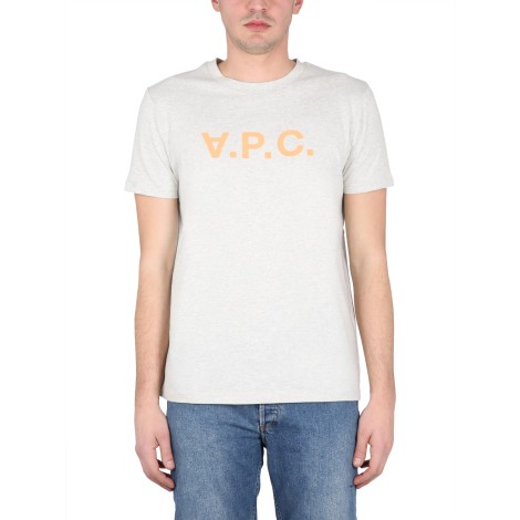 a.p.c. t-shirt with v.p.c logo