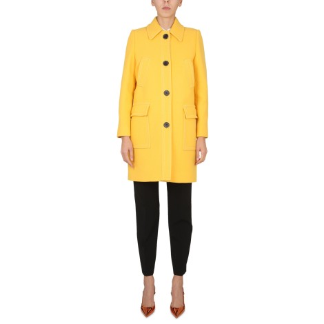 boutique moschino virgin wool coat