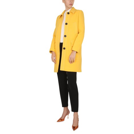 boutique moschino virgin wool coat