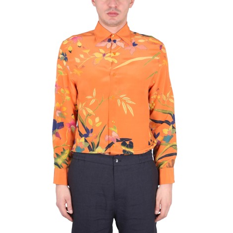 etro ramage floral shirt