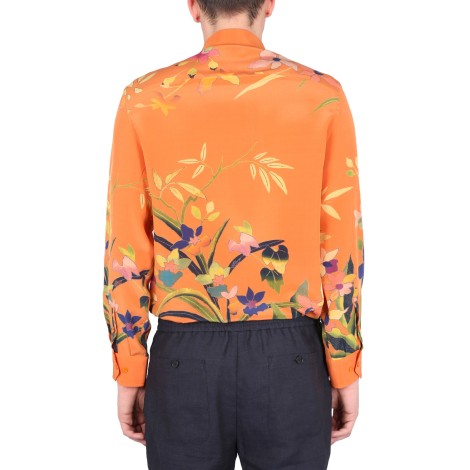 etro ramage floral shirt