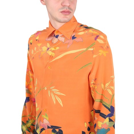 etro ramage floral shirt