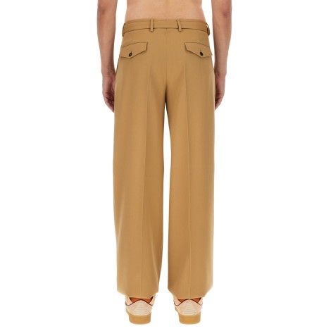 lanvin wide leg pants