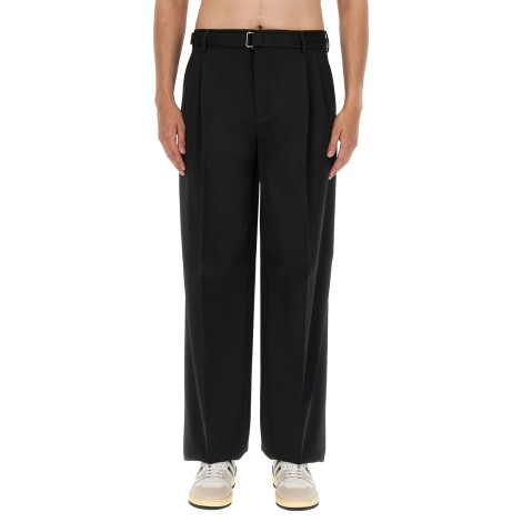 lanvin wide leg pants