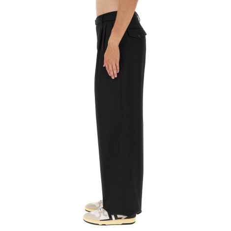 lanvin wide leg pants