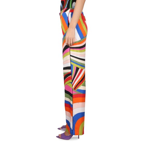 pucci silk twill pants