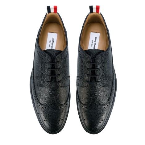 thom browne long wing brogue lace up