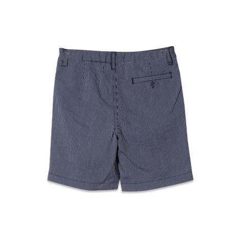 il gufo blue riga bermuda shorts