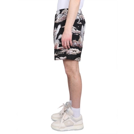 amiri shorts with print