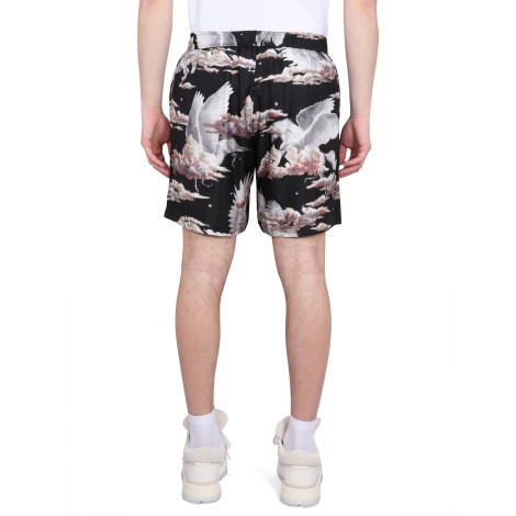 amiri shorts with print