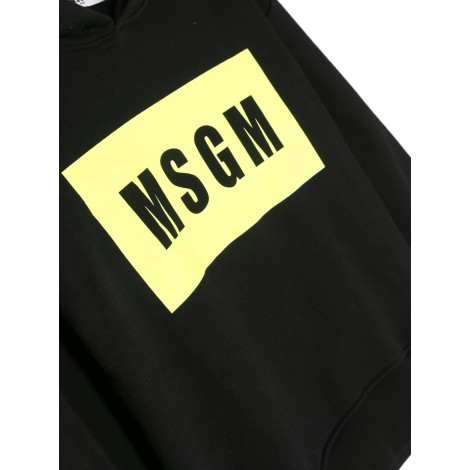 msgm over hoodie