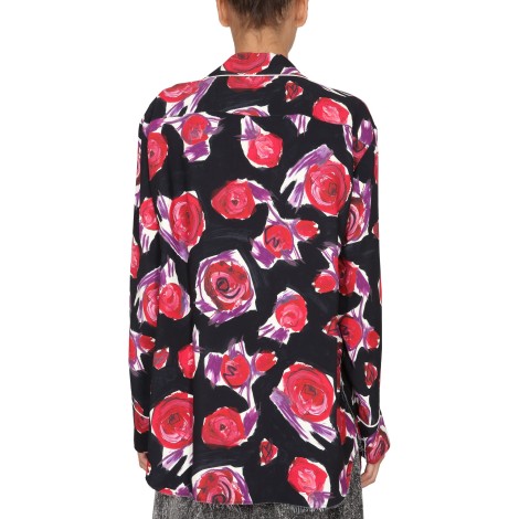 marni floral print shirt