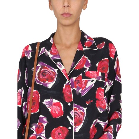 marni floral print shirt