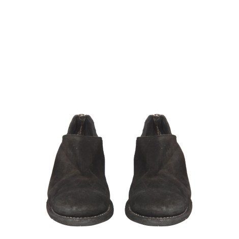 guidi leather lace-up