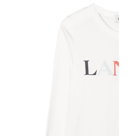 lanvin t-shirt con logo