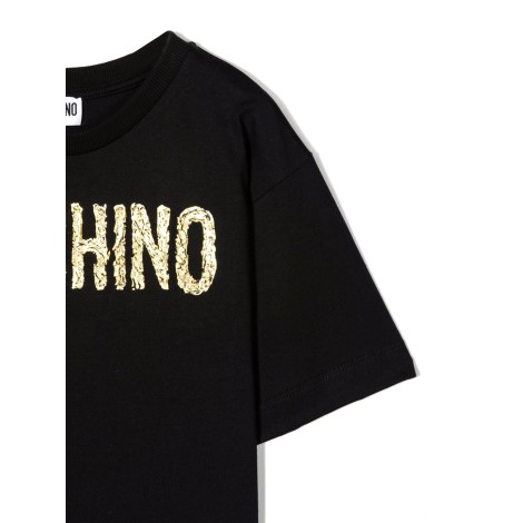 moschino t-shirt con logo