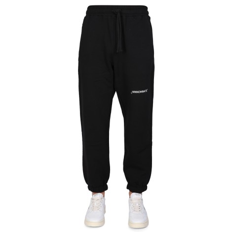 hinnominate jogging pants with logo print