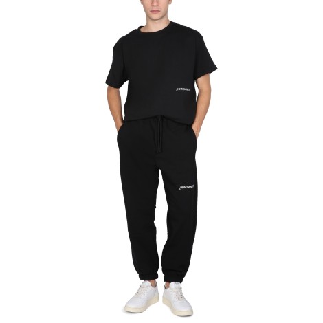 hinnominate jogging pants with logo print