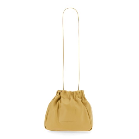 jil sander small leather clutch bag