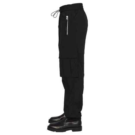 balmain logo cargo pants 