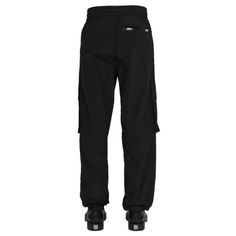 balmain logo cargo pants 