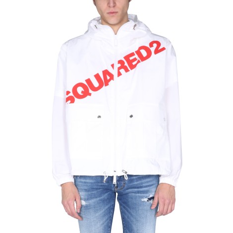 dsquared jacket with logo print