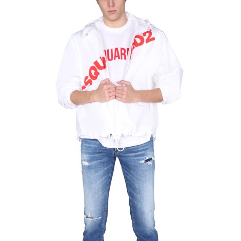 dsquared jacket with logo print