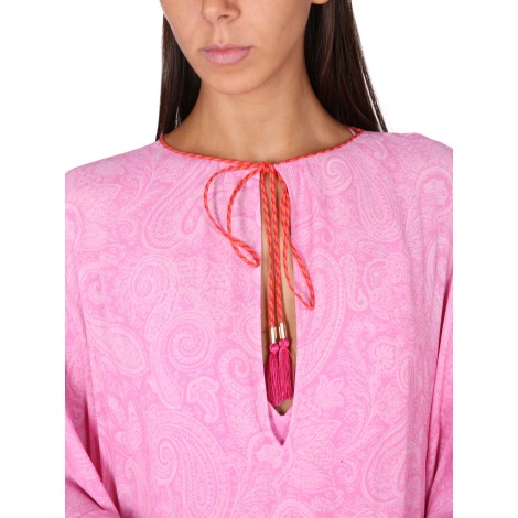 etro caftan with paisley print