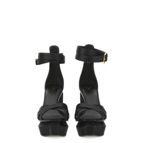 balmain ava sandal with platform