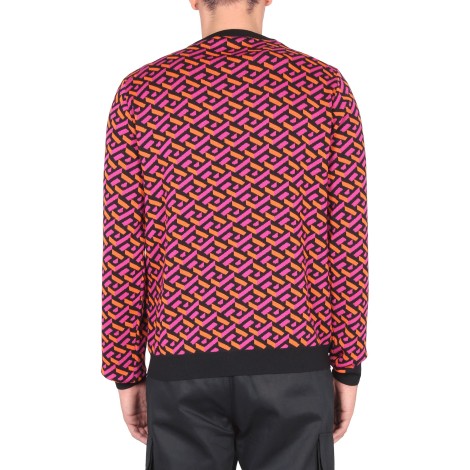 versace jacquard jersey la greca