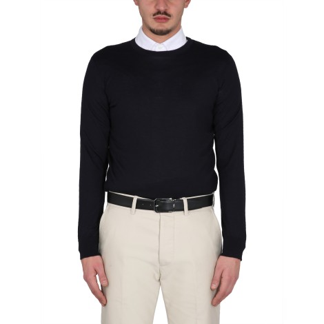 zegna cashmere and silk crewneck sweater