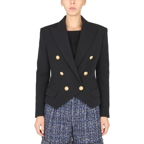 balmain double-breasted blazer