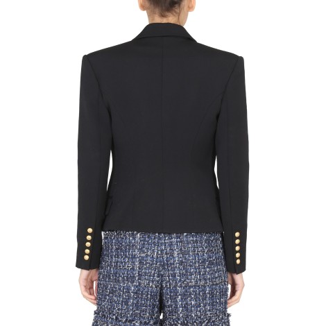 balmain double-breasted blazer