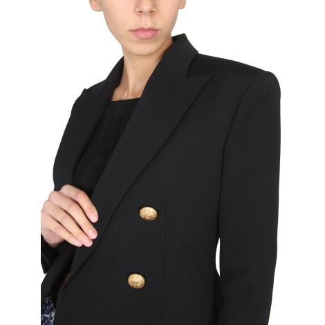 balmain double-breasted blazer