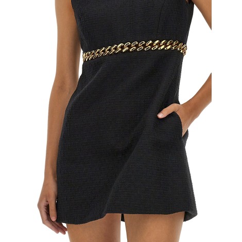 versace dress with chain