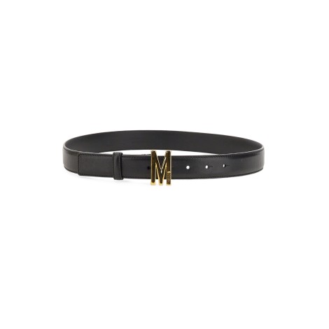 moschino logo belt m