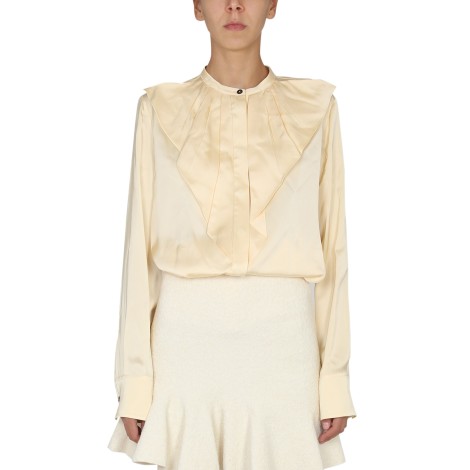 jil sander shirt with ruffles