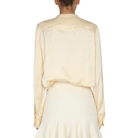 jil sander shirt with ruffles